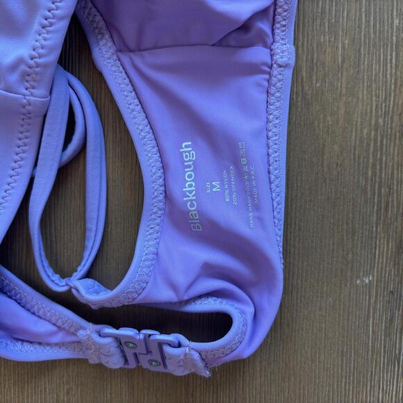 BLACKBOUGH Scoop Neck Top in Provence Purple - Picture 2 of 3